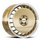 Ronal R50 AERO RACING GOLD RIM LIP CUT 8.0x18 5/120.00 ET50 B65.1