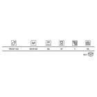 Mikado Frost Ice Jigging Rod Brun 0,55 m