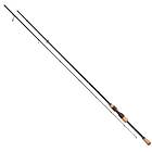 Mikado Black Crystal Medium Spinning Rod Svart 2,08 m / 5-24g