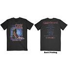Ozzy Osbourne: Unisex T-Shirt/Blizzard of Ozz list (Back Print)