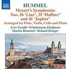 Mozart (arr Hummel): Symphonies Nos 35/36/41