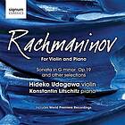 Rachmaninov: For Violin And Piano