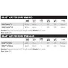 Shimano Beastmaster Tubular Bx-j Low Rider Surfcasting Rod Silver 4,25 m / 225g