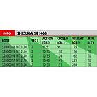 Shizuka Sh1400 10-30 Gr Spinning Rod Grönt 2,10 m / 10-30g