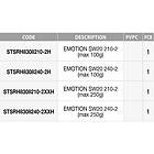 Sunset Emotion Sw20 Bottom Shipping Rod Blå,Svart 2,10 m / 40-100g