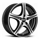 Ronal R56 MATT BLACK FRONT CUT 8.0x18 5/120.00 ET45 B82.0