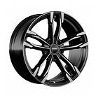 Ocean Wheels F5 black polish 8.0x18 5/120.00 ET30 B72.6