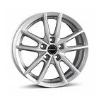 Borbet W crystal silver 6.0x15 5/108.00 ET43 B72.6
