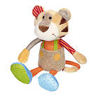 Sigikid Mjukdjur Patchwork Sweety Tiger , färgglada