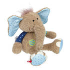 Sigikid Patchwork Sweety Elefant, blå