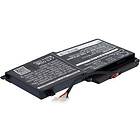 Batteriexperten Kompatibelt med Toshiba Satellite P50-A-14J, 14,4V, 2830mAh