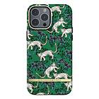 Richmond & Finch iPhone 13 Pro Skal Green Leopard