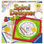 Ravensburger Spiral Designer Junior 29699, lära sig att rita för barn från 4 år, kreativt ritset med stenciler för färgglada spiralbilder oc