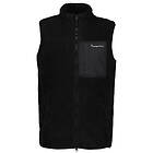 Knowledge Cotton Teddy Fleece Vest M Black Jet (Storlek L)