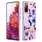 MTP Products Flower Series Galaxy S20 FE TPU-skal Lila Begonia