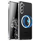 MTP Products Elektropläterad Magnetisk Galaxy S23+ 5G Hybridskal Silver