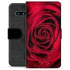 MTP Products Galaxy S10+ Premium Plånboksfodral Ros