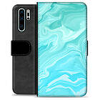 MTP Products P30 Pro Premium Plånboksfodral Blå Marmor