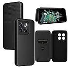 OnePlus MTP Products 10T/Ace Pro Flipfodral Kolfiber Svart