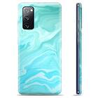 MTP Products Galaxy S20 FE TPU-Skal Blå Marmor