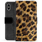 MTP Products iPhone X / XS Plånboksfodral Leopard