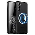MTP Products Elektropläterad Magnetisk Galaxy S23 5G Hybridskal Svart