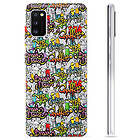 MTP Products Galaxy A41 TPU-Skal Graffiti