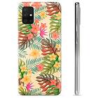 MTP Products Galaxy A51 TPU-Skal Rosa Blommor
