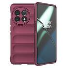 OnePlus MTP Products Rugged Series 11 TPU-skal Vinröd