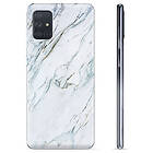 MTP Products Galaxy A71 TPU-Skal Marmor