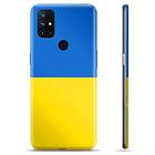 OnePlus MTP Products Nord N10 5G TPU-Skal Ukrainska Flaggan Gul och ljusblå