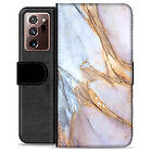 MTP Products Galaxy Note20 Ultra Premium Plånboksfodral Elegant Marmor