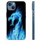 MTP Products iPhone 13 TPU-Skal Blå Elddrake
