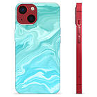 MTP Products iPhone 13 Mini TPU-Skal Blå Marmor