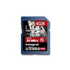 Integral UltimaPro SDHC Class 10 20MB/s 4GB