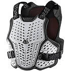 Troy Lee Designs Rockfight Ce Flex Chest Protector Protective Vest Vit,Orange,Svart XS-S