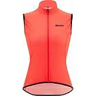 Santini Nebula Gilet Orange M Kvinna