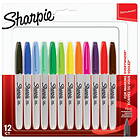 Sharpie marker fine 12 st