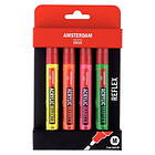 Amsterdam akrylmarker set Reflex (neon) 4 x mm