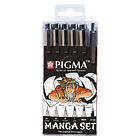 Set Pigma Micron Manga 6st