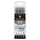 Sakura Pigma Micron light grey 4-pack