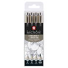 Sakura Pigma Micron cool grey 4-pack