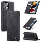 CaseMe Smart FlipCase iPhone 13 Pro Svart