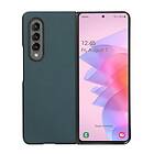 Läder skal Galaxy Z Fold 4 Grön