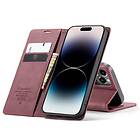 Smart CaseMe Magnet FlipCase Apple iPhone 14 Pro Svart