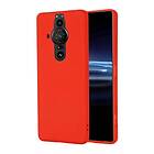 Liquid silikon skal Xperia Pro-I China Red