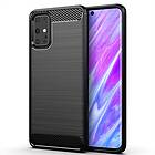 Skalo Samsung S20 Armor Carbon Stöttåligt TPU-skal Svart