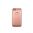 Design skal 3 i 1 guldkant till iPhone 8 Rosa