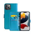 iPhone 13 Mobilplånbok 3-kort Ljusblå