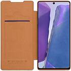 Nillkin Qin FlipCover Samsung Galaxy Note 20 Brun
